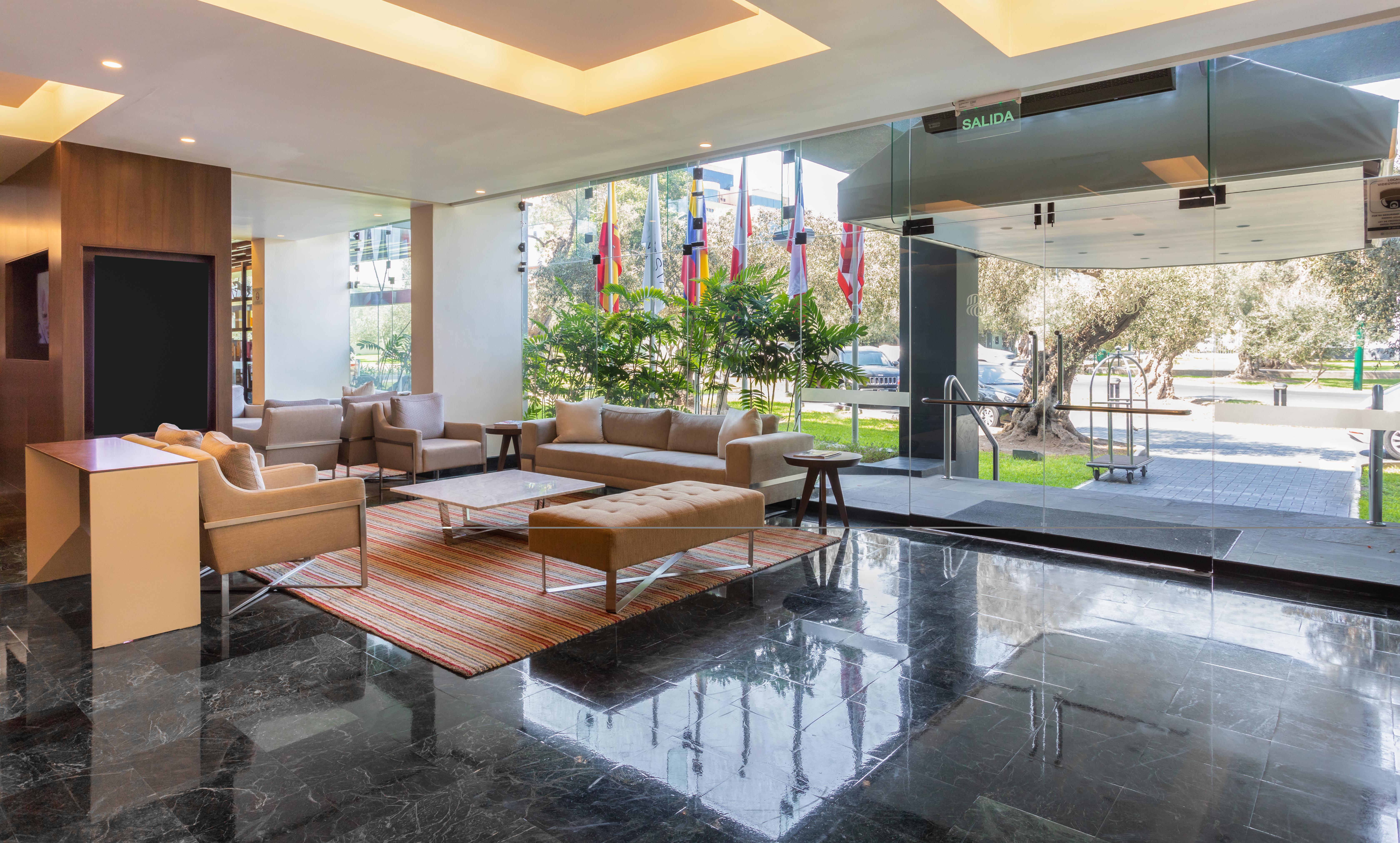 Sonesta Hotel El Olivar Lima Zewnętrze zdjęcie Lobby